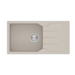 Νεροχύτης Sanitec 86 x 50 cm (ερμάριο 55 εκατοστών Αντιστρεφόμενος)